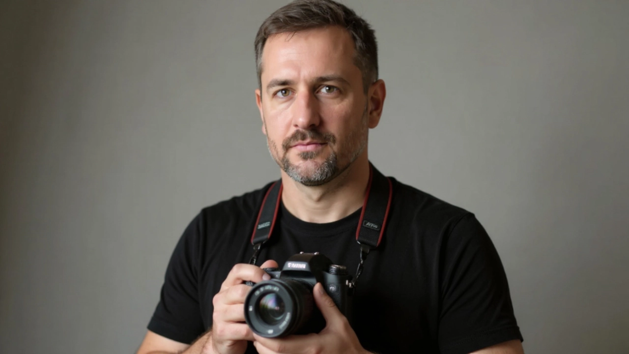 Сергей Васильчук — фотограф за работой в студии