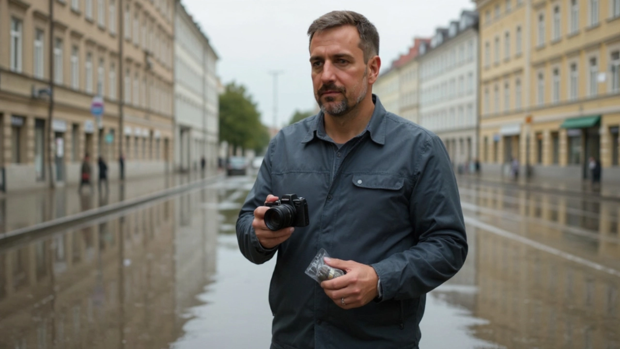 Фотограф Сергей Васильчук: 5 приёмов для портрета при естественном свете 3 Сергей Васильчук — фотограф с защитой для камеры после дождя